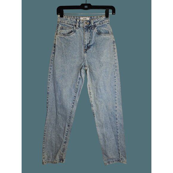Cotton-On Mom Y2K Loose Tapered High Waist Jeans Women Size 2 - Picture 1 of 7